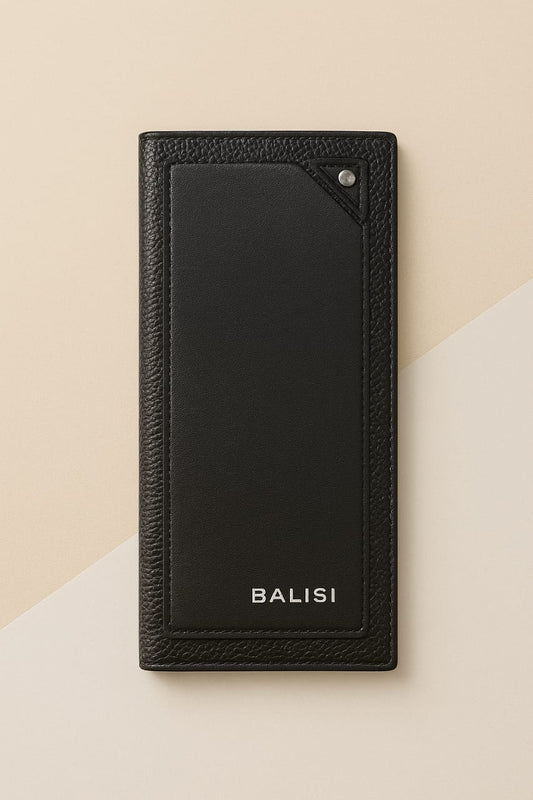 Balisi Executive Black Wallet – Slim & Stylish