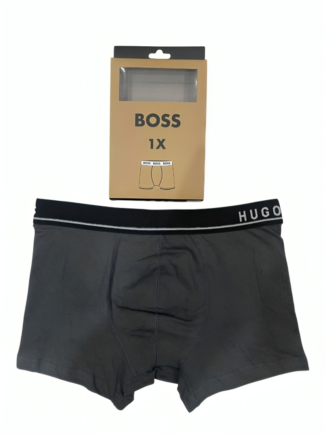 Hugo Boss Men’s Cotton Boxer – 1 piece - Soft & Breathable Underwear
