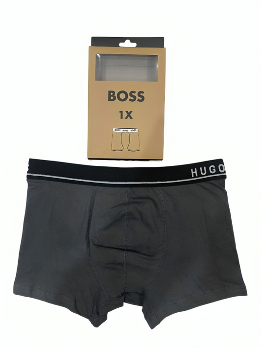 Hugo Boss Men’s Cotton Boxer – 1 piece - Soft & Breathable Underwear