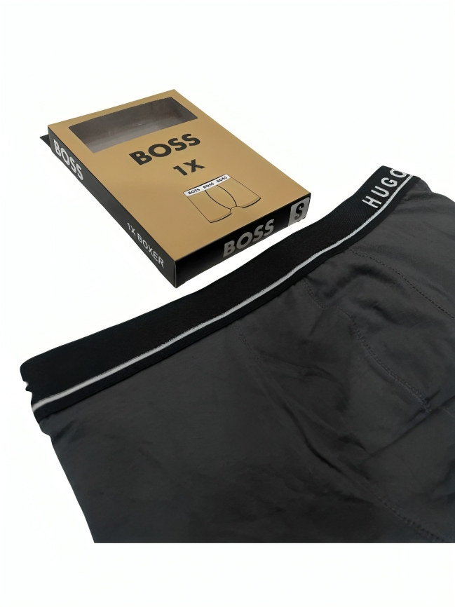 Hugo Boss Men’s Cotton Boxer – 1 piece - Soft & Breathable Underwear
